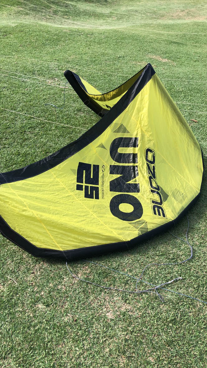Kite Ozone Uno 2.5m 2015 Yellow