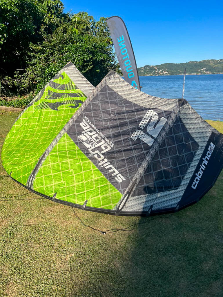 Kite Cabrinha Switchblade 12m 2013 Green
