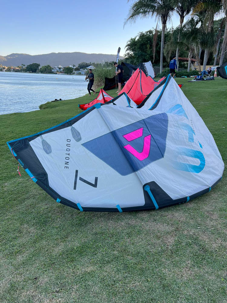 Kite Duotone Neo 7m 2021 Light Grey pink