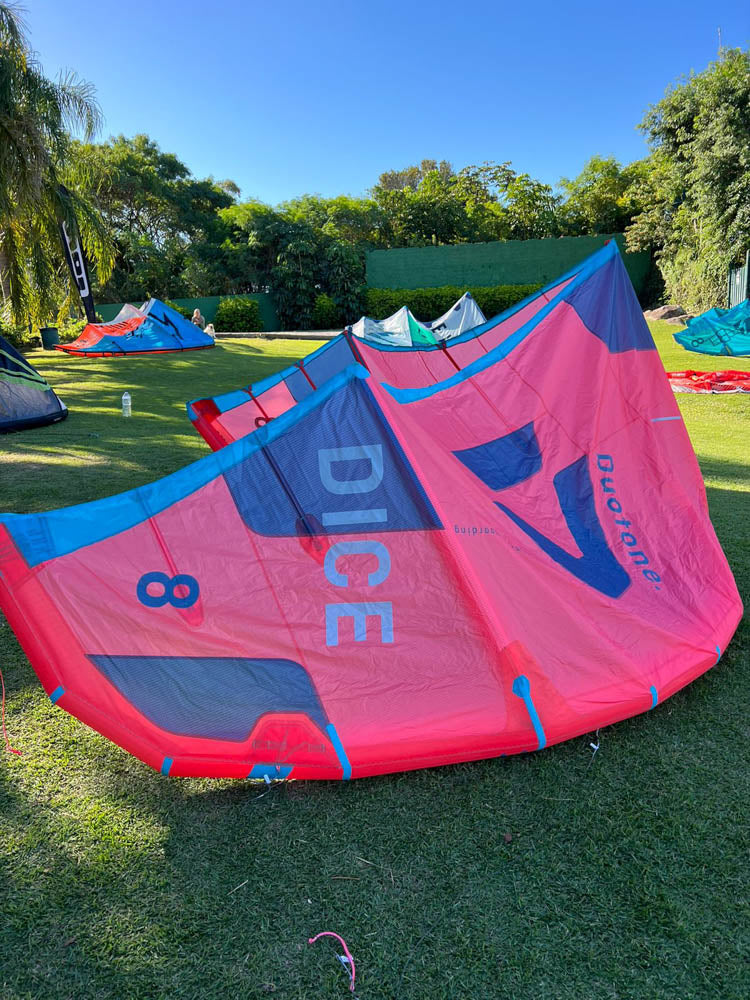 Kite Duotone Dice 8m 2022 Red