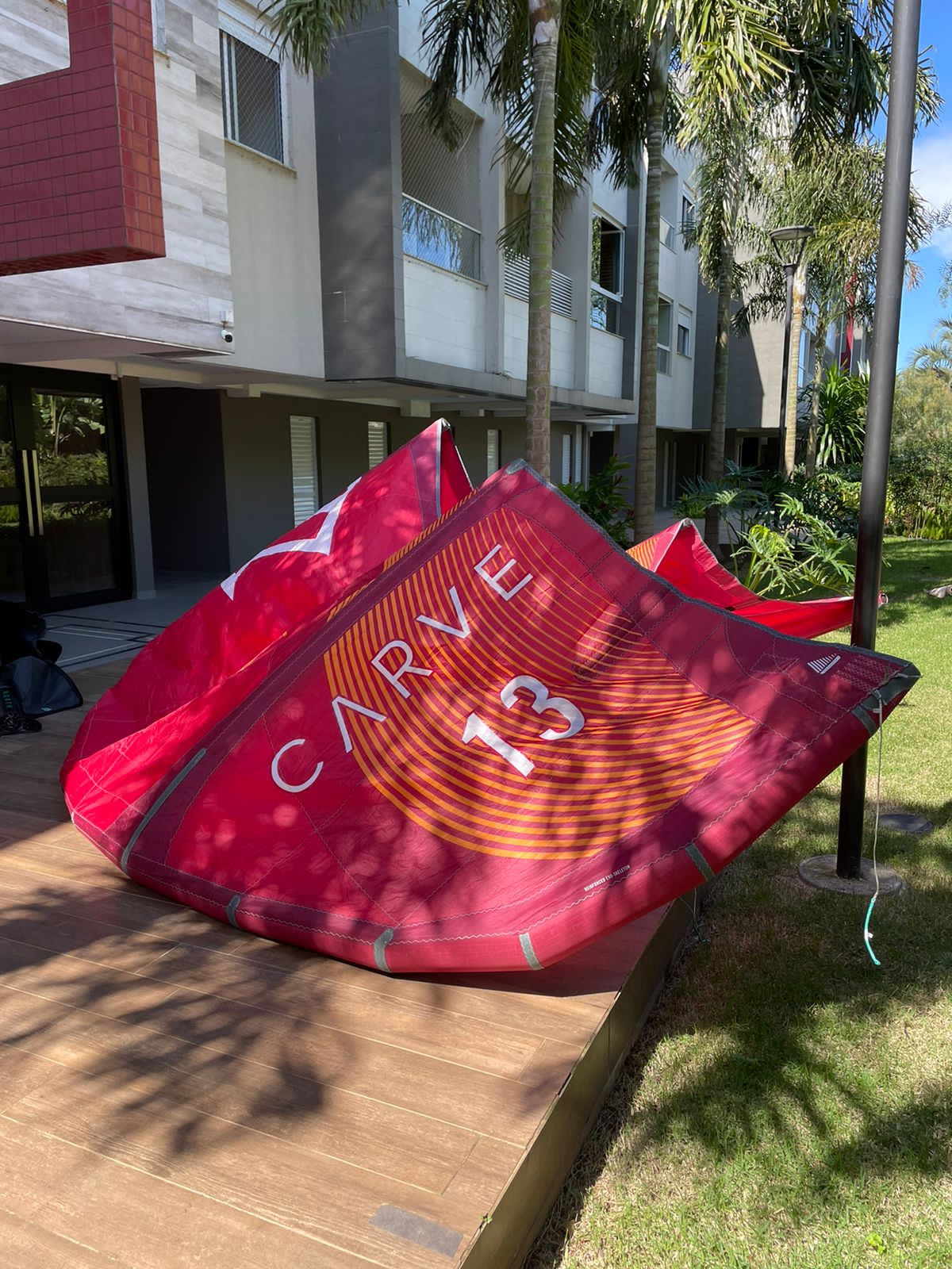 Kite North Carve 10m 2021 Blue