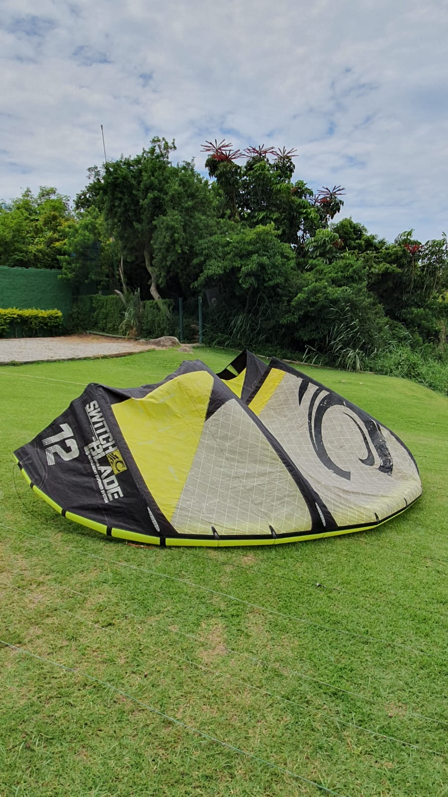 Kite Cabrinha Switchblade 12m 2012 White