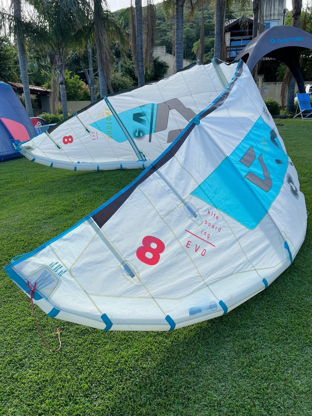 Kite Duotone Evo 8m 2020 Light Grey