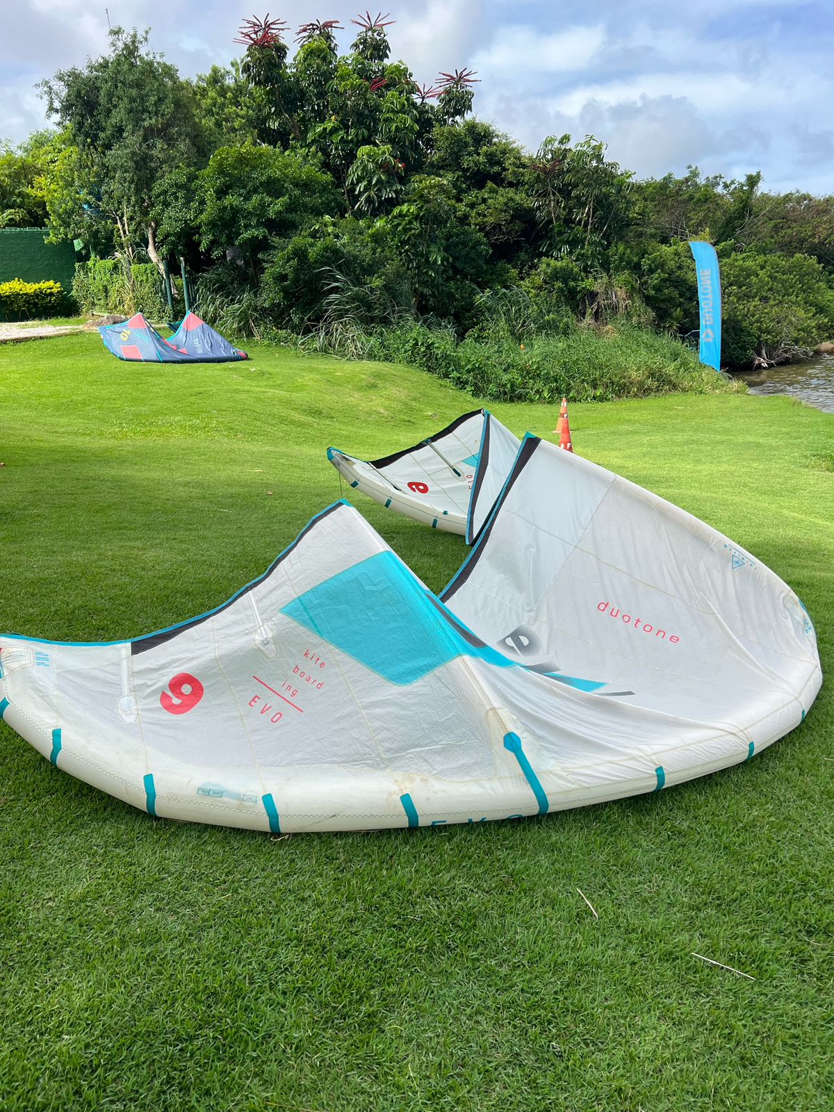 Kite Duotone Evo 9m 2020 Light Grey