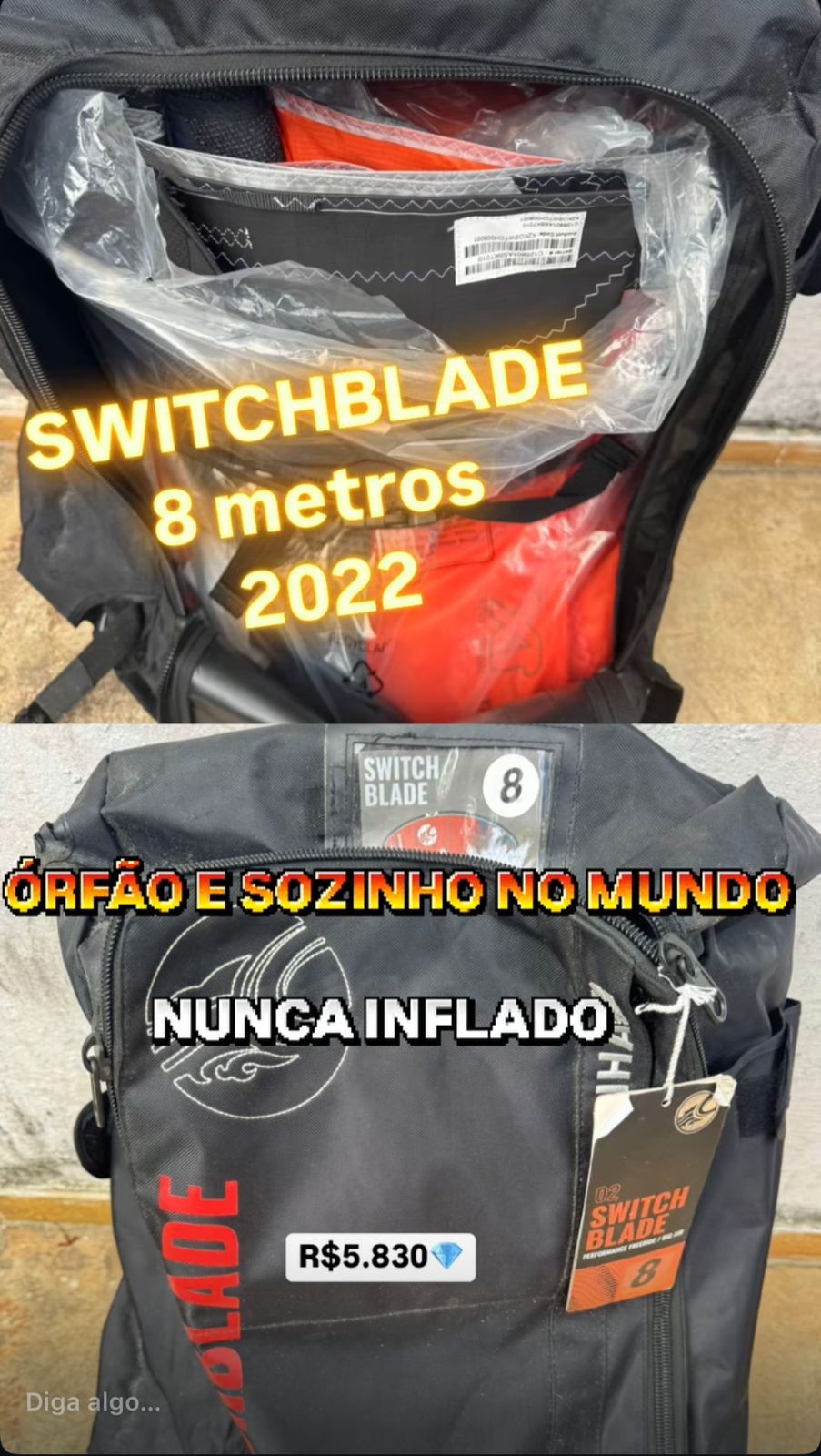 Kite Cabrinha SwitchBlade 2022 8m