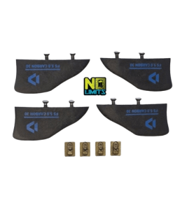 Quilhas Duotone Finbox Carbono