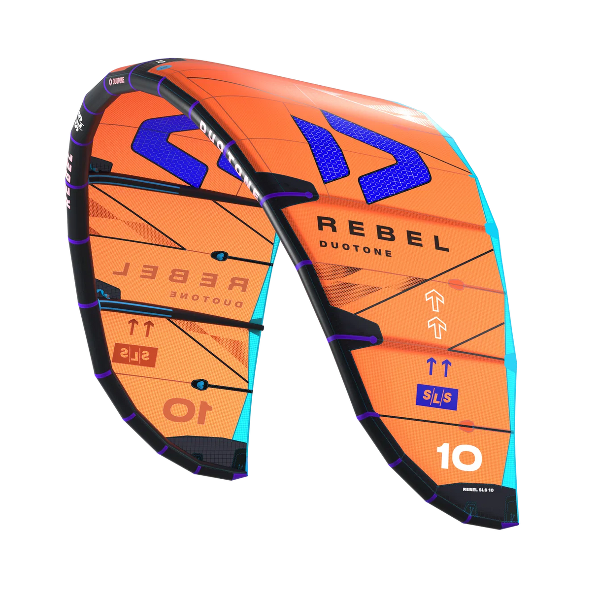 Kite Duotone Rebel SLS Orange 2025 - 8m