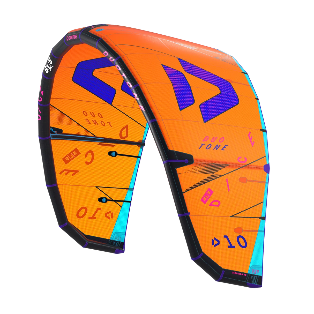 Kite Duotone Dice SLS Orange 2025 - 10m