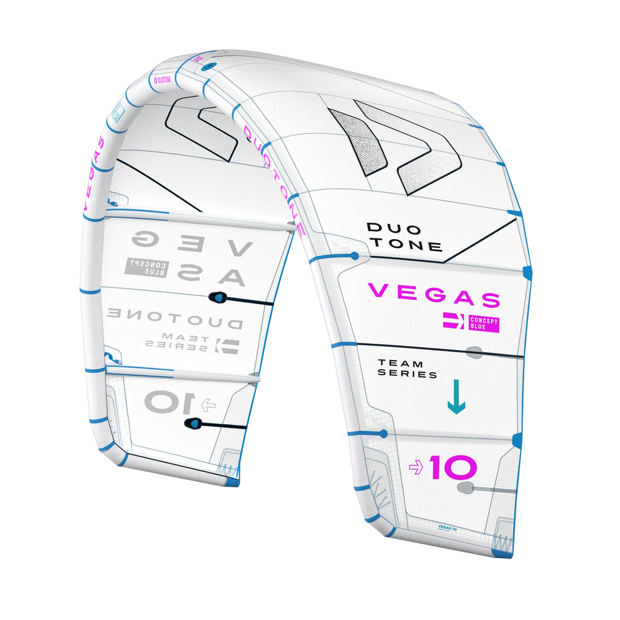 Kite Duotone Vegas Concept Blue 2025 - 13m