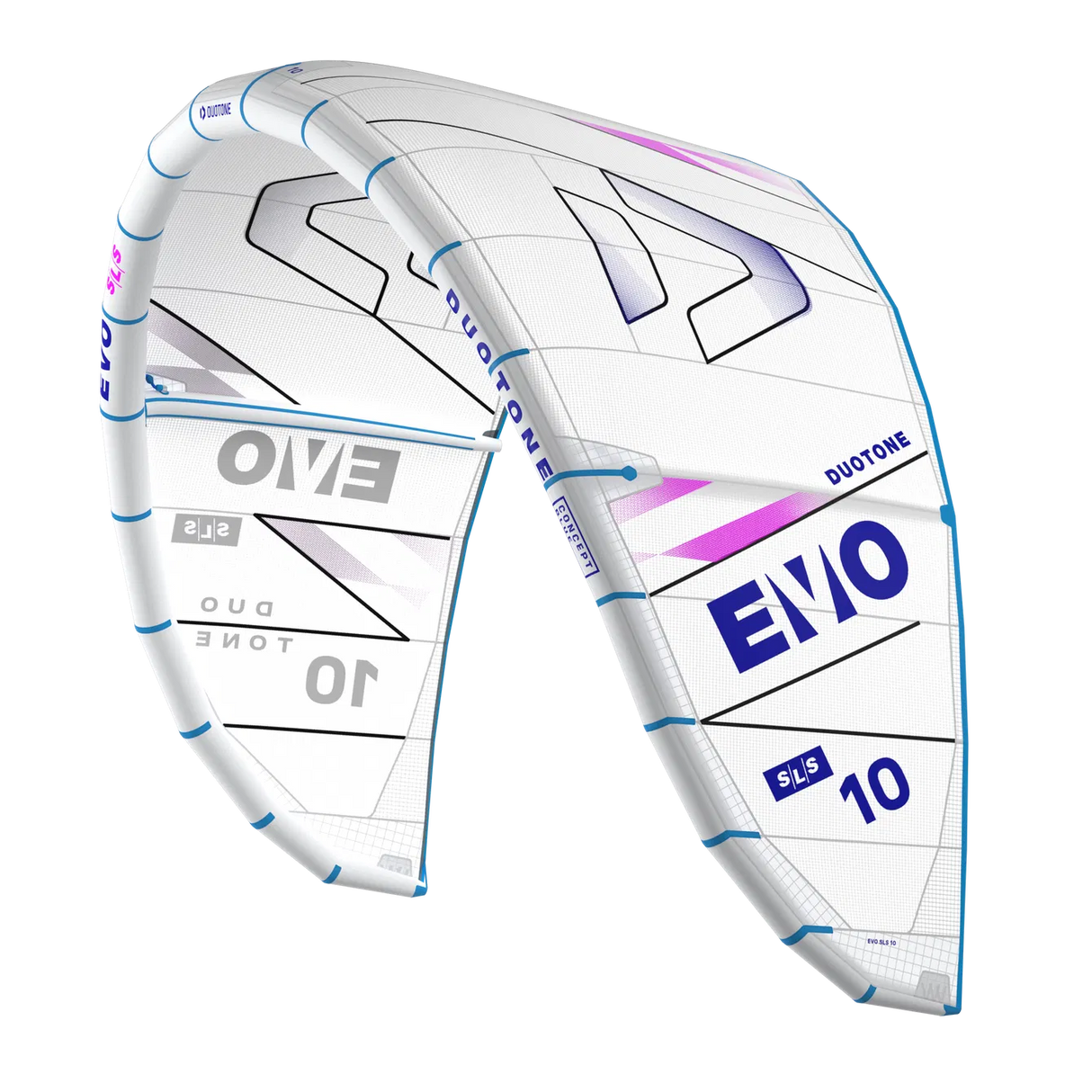 Kite Duotone Evo SLS Concept Blue 2025 - 9m