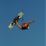 Sunset Kiteboarding
