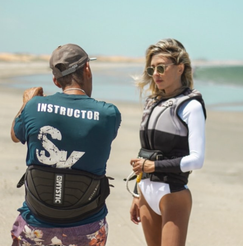 Sunset Kiteboarding