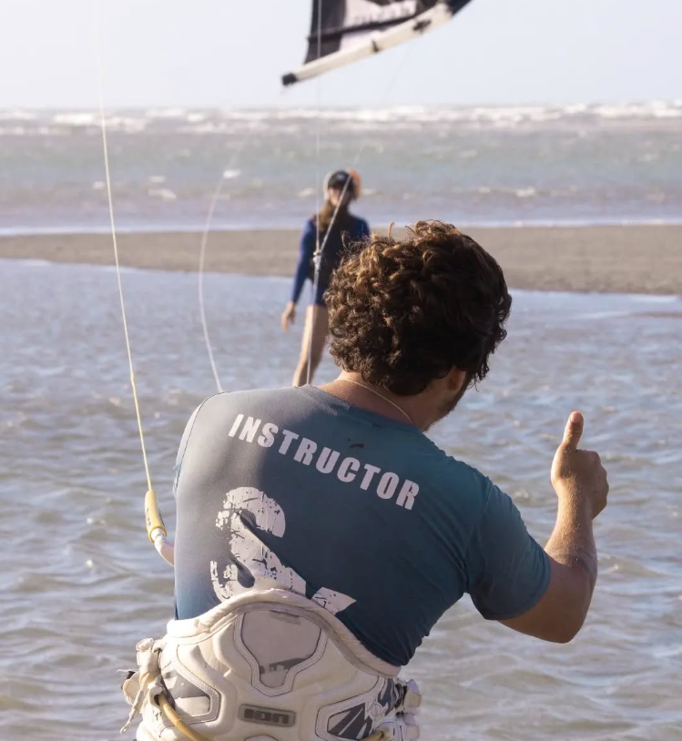 Sunset Kiteboarding