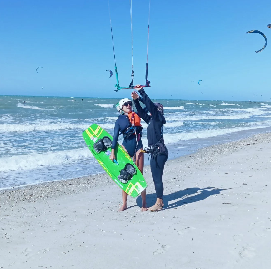 Windy Prea Kitesurfing