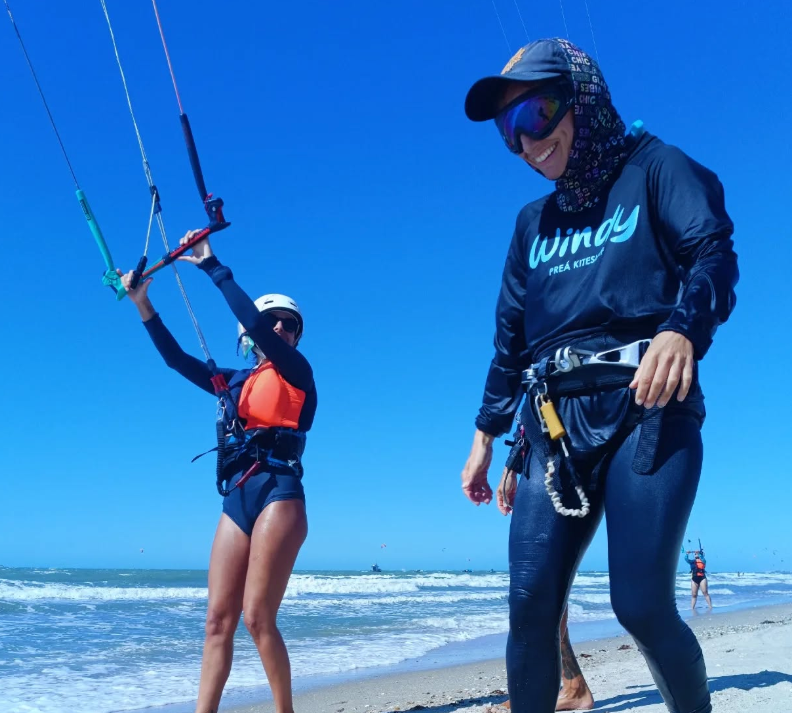 Windy Prea Kitesurfing